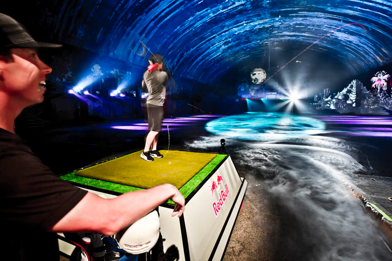 Illustration for article titled Hunter S. Thompson Would Have Loved This "Psychedelic" Driving Range